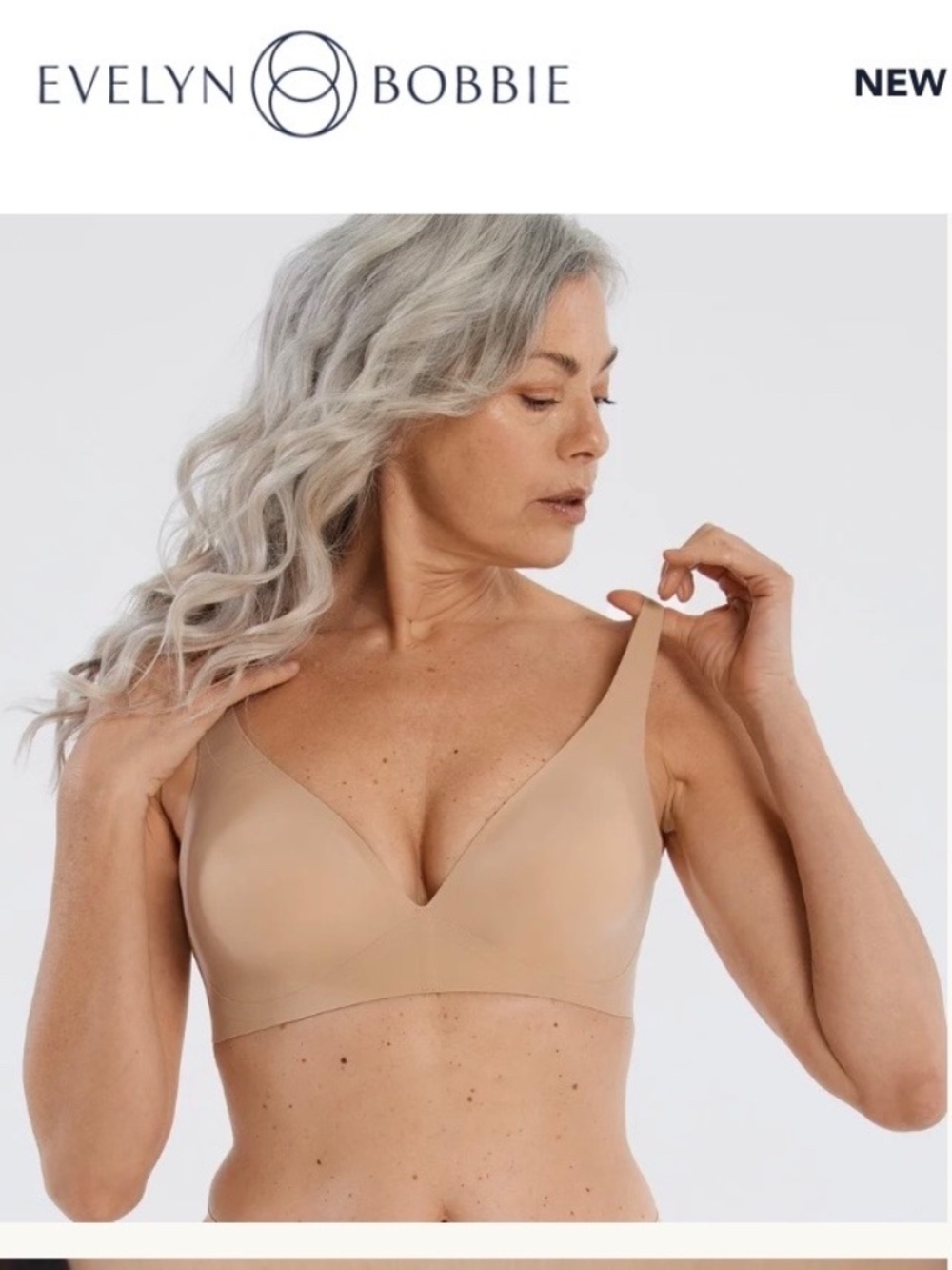 Evelyn and Bobbie Starlette Plunge Bra Sm